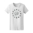 thumbnail image 1 of Let It Snow! Cute Snowflakes T-Shirt Women -Image by Shutterstock, Female Small, 1 of 2