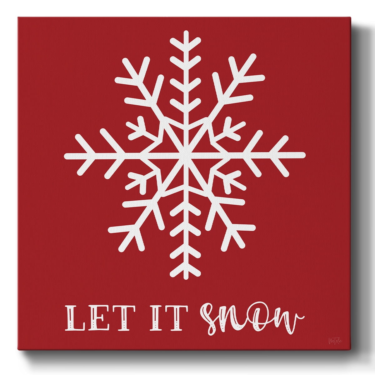 Let It Snow- Gallery Wrapped Canvas