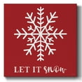 thumbnail image 1 of Let It Snow- Gallery Wrapped Canvas, 1 of 9