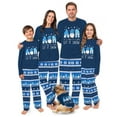 thumbnail image 1 of Let It Snow Gnome Matching Christmas Pajamas For Family And Dog, Top and Bottom With Pockets, All Sizes Available, 1 of 7