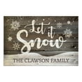 thumbnail image 1 of Let It Snow Personalized Doormat, 1 of 6