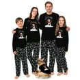 thumbnail image 1 of Let It Snow Soccer Matching Family Christmas Pajamas, Soccer Plus Size Family Pjs, Sport Family Holiday Pj, Size NB - Men 6XL, 1 of 7