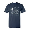 thumbnail image 1 of Let It Snow Swords Crow TV Series Funny DT Adult T-Shirt Tee, 1 of 2