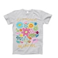 thumbnail image 1 of Let Kindness Bloom T-Shirt, Be Cool Be Kind Retro Flower Shirt, Inspiration Women T Shirt, Aesthetic Floral Kindness Tee, Cute Gift for Her, 1 of 7