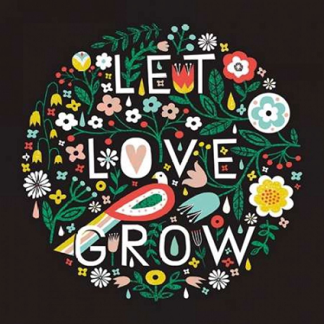 Let Love Grow Canvas Art - Michael Mullan (24 x 24)