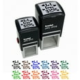 thumbnail image 1 of Let Love Grow with Hearts Self-Inking Rubber Stamp Ink Stamper - Black Ink - Small 1 Inch, 1 of 7