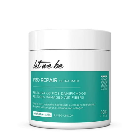 Let Me Be Hair Botox Pro Repair Ultra Mask Reduces Volume Hair Care 500g/17.63 oz