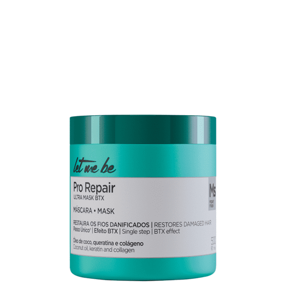 Let Me Be - Linha Pro Repair - Mascara Botox Restauradora 500 Gr - (Pro Repair Collection - Recovery Botox Mask Net 17.63 Oz)