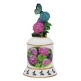 thumbnail image 1 of Let Me Call You Sweetheart Hydrangea & Butterfly Ceramic Wind Up Musical Bell, 1 of 5