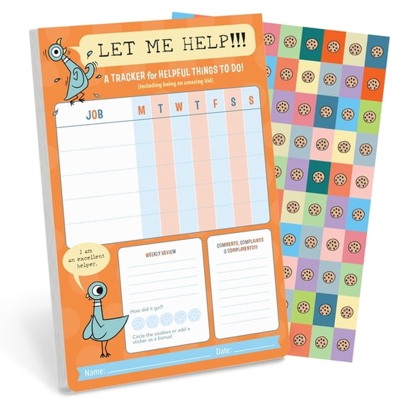 Let Me Help!: A Pigeon Can-Do Chart, (Hardcover)