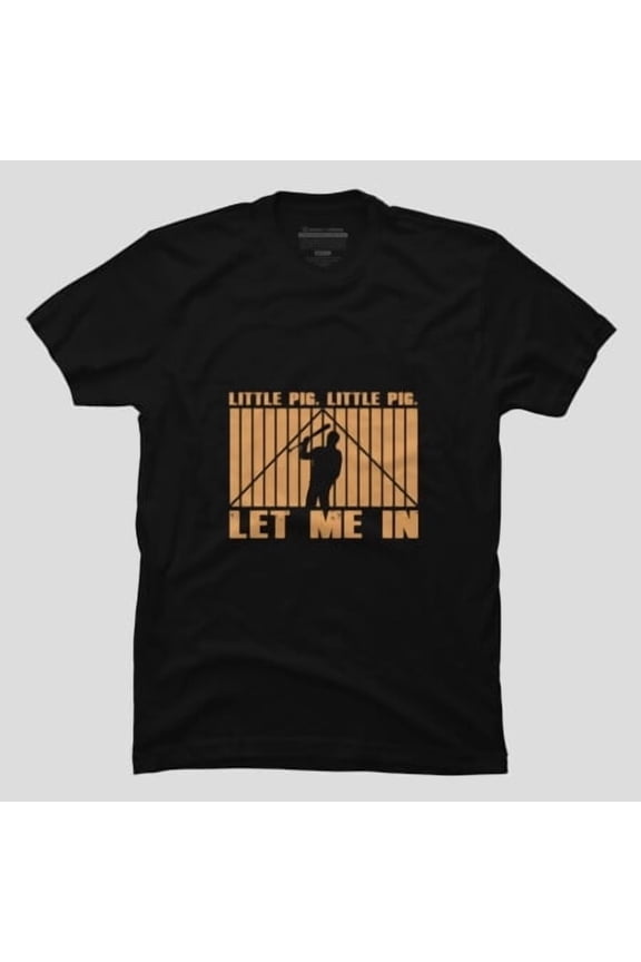 Let Me In Funny Horror Quote Graphic, H15484 Unisex T-Shirt, Up to 5XL Available