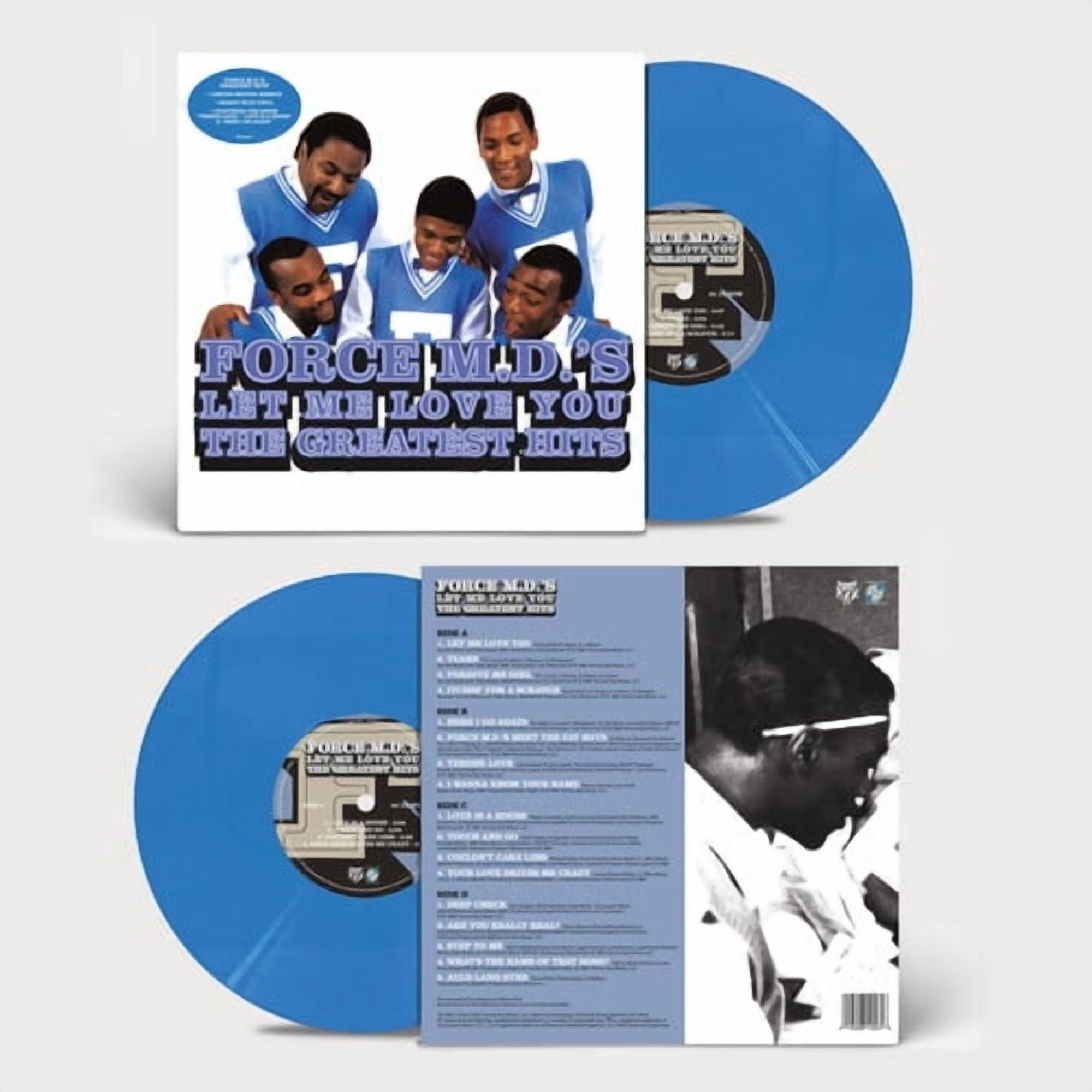 The Force M.D.'s - Let Me Love You: The Greatest Hits - Opaque Blue - Music & Performance - Vinyl