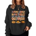 thumbnail image 1 of Let Me See That Casserole Funny Thanksgiving Graphic Pullover Foodie Gift Sweatshirt, for men & women, up to size 5XL, 1 of 2