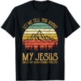 thumbnail image 1 of Let Me Tell You About My Jesus Tshirt Christian T-ShirtMen and women, White Black T-shirt, size: Extra large S-1372XL, 1 of 4