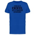 thumbnail image 1 of Let Moderation Be Your Guide Tee Men's -Image by Shutterstock, 1 of 2