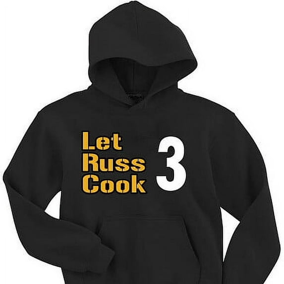 Let Russ Cook Pittsburgh Russell Wilson Hooded Sweatshirt Hoodie