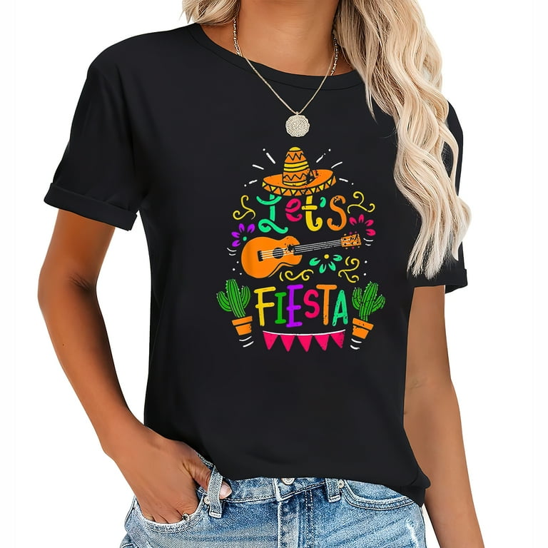 Cinco De Mayo Party Lets Fiesta Mexican T-Shirt Cinco De Mayo Party Lets Fiesta Mexican T-Shirt