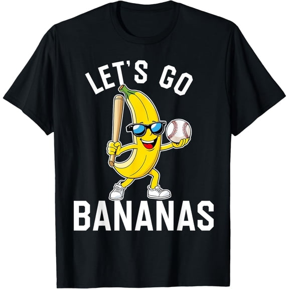 Let'S Go Bananas Funny Banana T-Shirt Unisex S-5XL Hot Trending Shirt, Vintage Birthday Gift