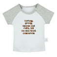 thumbnail image 1 of Let Me See That Casserole Thanksgiving Shirt Funny T shirt For Baby, Newborn Babies T-shirts, Infant Tops, 0-24M Kids Graphic Tees Clothing (Short Gray Raglan T-shirt, 0-6 Months), 1 of 4