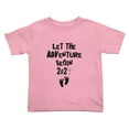 thumbnail image 1 of Let The Adventure Begin 202? Funny Toddler T Shirts for Boys Girls (Pink, 5/6T), 1 of 5