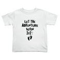 thumbnail image 1 of Let The Adventure Begin 202? Funny Toddler T Shirts for Boys Girls (White, Youth XL), 1 of 5