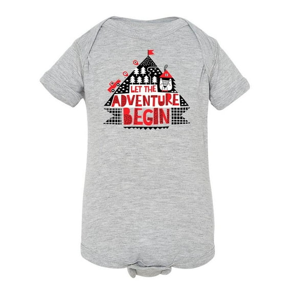 Let The Adventure Begin Forest Bodysuit Infant -Image by Shutterstock, 12 Months