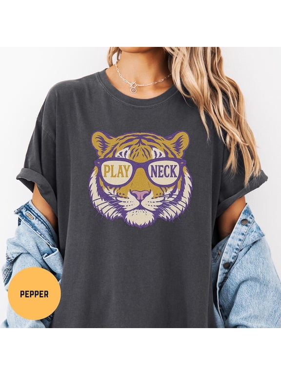 Let The Band Play T-Shirt, Tiger Marching Band Graphic, Louisiana Football Game Day Style