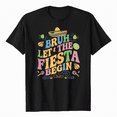 thumbnail image 1 of Let The Fiesta Begin Mexican Cinco De Mayo Sombrero Guitar T-Shirt, 1 of 5