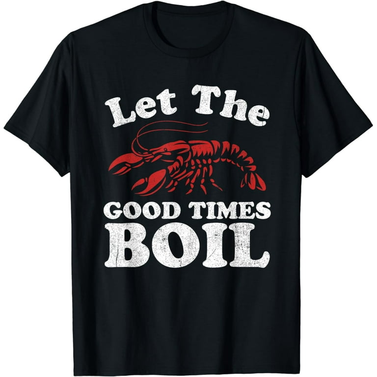 Retro Crawfish T-Shirt Novelty Cajun Crayfish Shirt Retro Crawfish T-Shirt Novelty Cajun Crayfish Shirt
