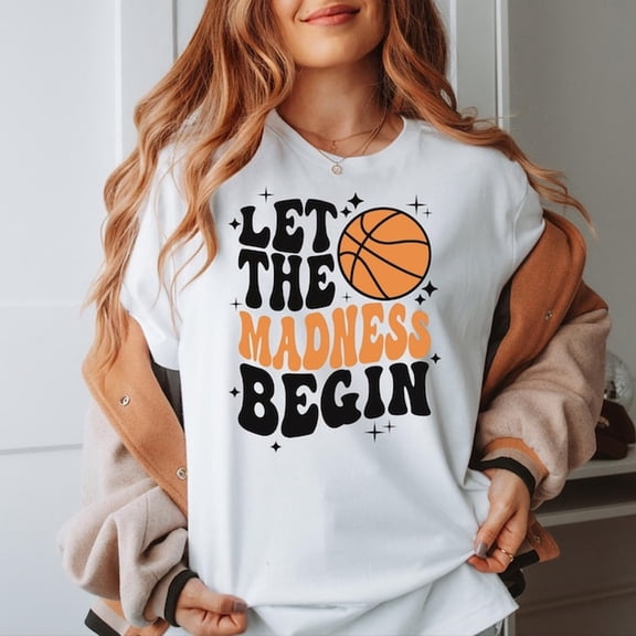 Let The Madness Begin S1Hirt, March Madness S1Hirt, College Basketball S1Hirt, Basketball Lover S1Hirt, Basketball SeaS1on S1Hirt, Basketball Fan