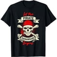 thumbnail image 1 of Let The Pirate Shenanigans Begin Pirate Skull T-Shirt, 1 of 5