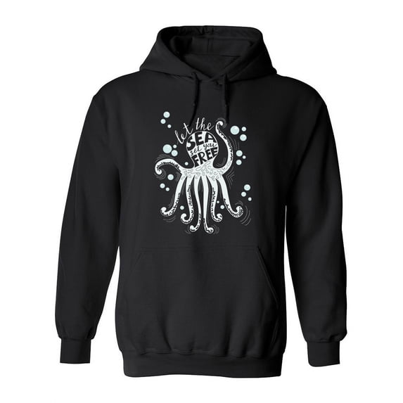 Let The Sea Set You Free . Hoodie Women -Image by Shutterstock, Female 3X-Large