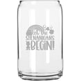 thumbnail image 1 of Let The Shenanigans Begin 2 St Patrick's Day Etched 16oz Libbey Can Glass, 1 of 1