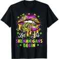 thumbnail image 1 of Let The Shenanigans Begin Mardi Gras Lips T-Shirt, 1 of 3