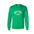 thumbnail image 1 of Let The Shenanigans Begin Patricks Day Gift Sarcastic Humor Novelty Men's Long Sleeve Shirts, 1 of 3