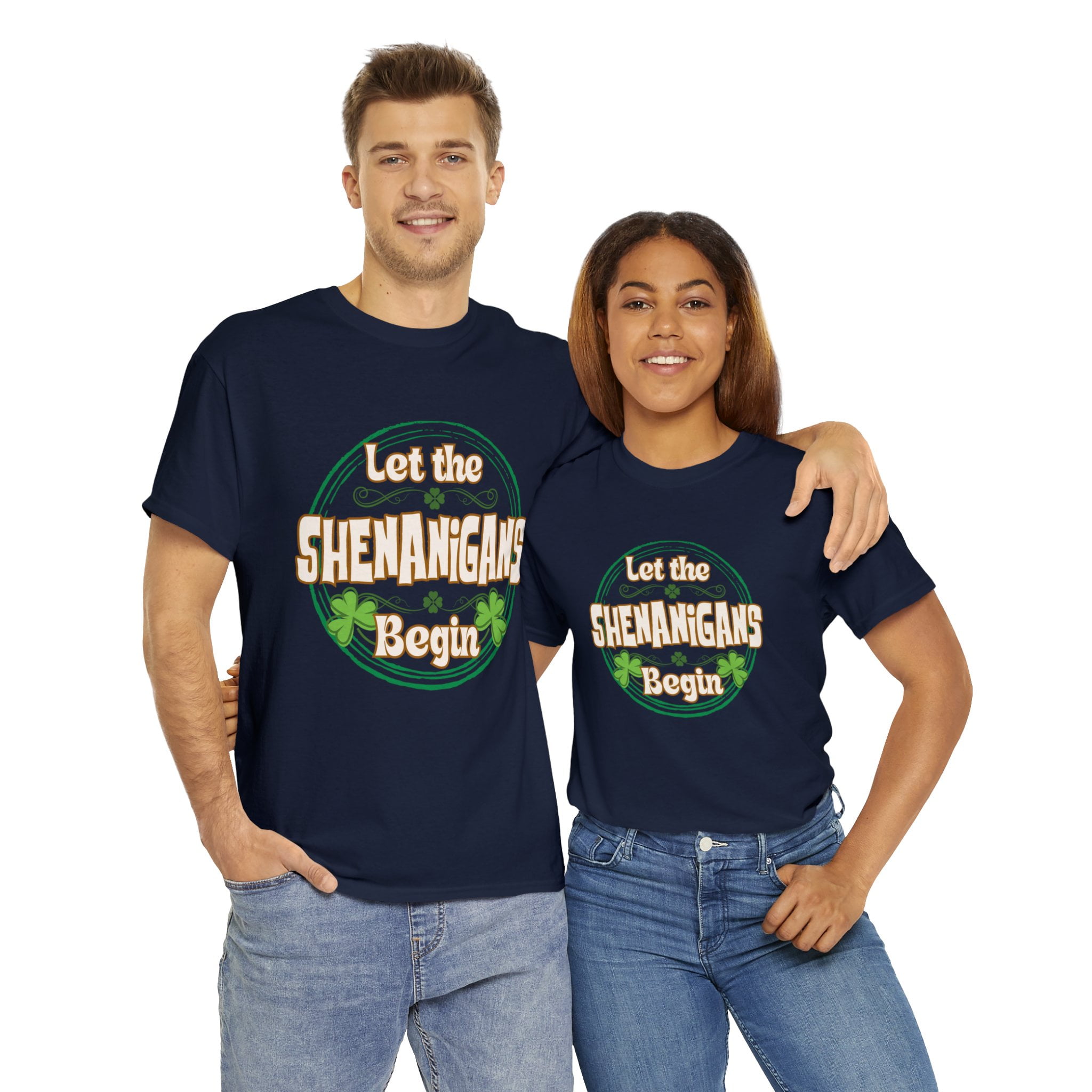 Silk Road Tees St Patrick's Day T-Shirt - 'I Clover Shenanigans' Irish Graphic Tee