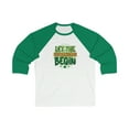 thumbnail image 1 of Let The Shenanigans begin St Patrick's Day Unisex 3\4 Sleeve Baseball Tee, 1 of 2