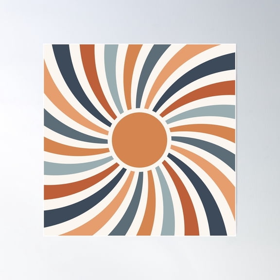 Let The Sunshine In Poster Wall Art, Modern Wall Decor For Living Room Bedroom, 24x24 UNFRAMED