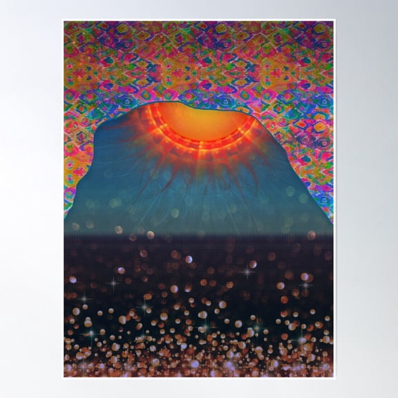 Let The Sunshine, Let The Sunshine In Poster Wall Art, Modern Wall Decor, 12x18 UNFRAMED