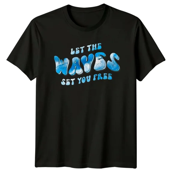 Let The Waves Set You Free Summer Beach T-Shirt