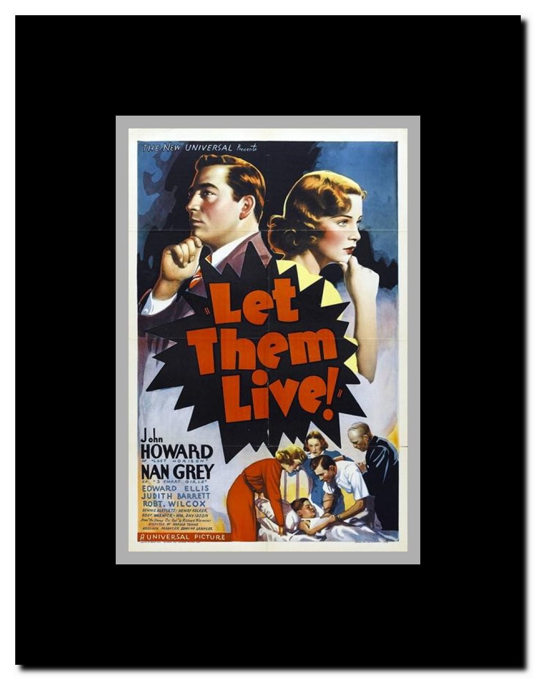 Let Them Live Framed Movie Poster