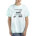 thumbnail image 1 of Let Things Go Tie Dye Cyclone Women -Smartprints Designs, Female Medium, 1 of 2