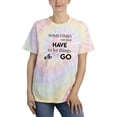 thumbnail image 1 of Let Things Go Tie Dye Spiral Women -Smartprints Designs, Female x-Large, 1 of 2