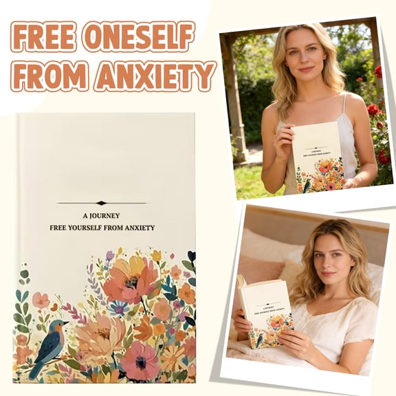 Let It Unfold: 15-Week Guided Journal for Emotional Healing and Mindful Growth, 210 Page Act Therapy Workbook, Hardcover Mental Guided Healing Reflection Journal, Mindfulness Growth Church Note