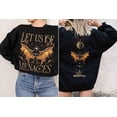 thumbnail image 1 of Let Us Be Menaces Shirt, Onyx Storm Fourth Wing Merch For Fans, Xaden Riorson Sweatshirt, Dragon Rider Quest Squad, 1 of 5