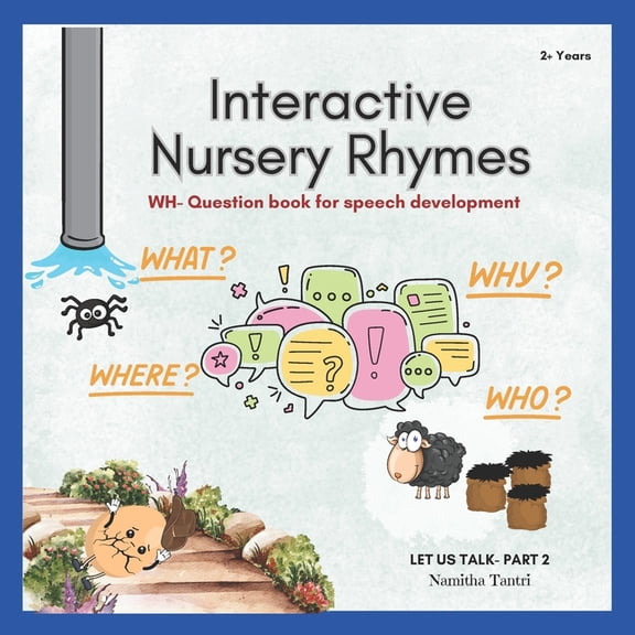 Let Us Talk Interactive nursery rhyme: WH-Question book for speech development, Book 2, (Paperback)
