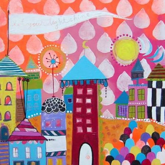 Let Your Light Shine Canvas Art - Jessica Swift (24 x 24)