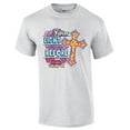 thumbnail image 1 of Let Your Light Shine Christian Short Sleeve T-shirt-Lightgrey-XXL, 1 of 4