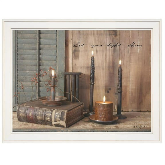 Let Your Light Shine by Billy Jacobs Printed Wall Art Wood Multi-Color