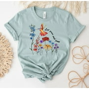 Let Your Soul Grow T-shirt Inspirational Shirt Spiritual Tee Country Top Summer Gift Positive Shirts Sunshine Women's Light Shines Christian Religious